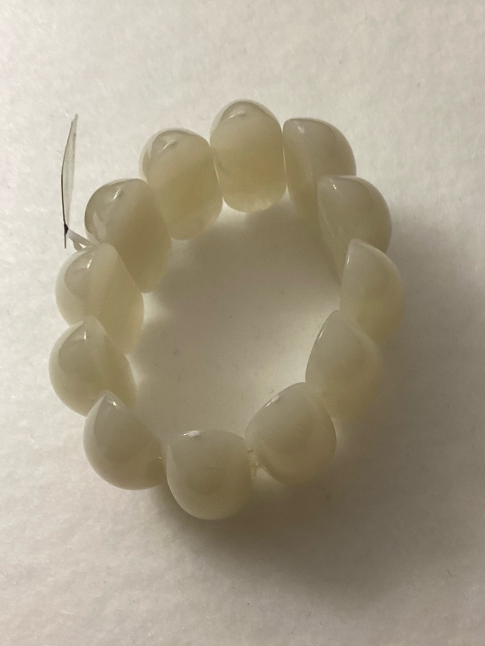I.N.C. International Concepts Chunky Plastic Shell Stretch Bracelet - Picture 6 of 8